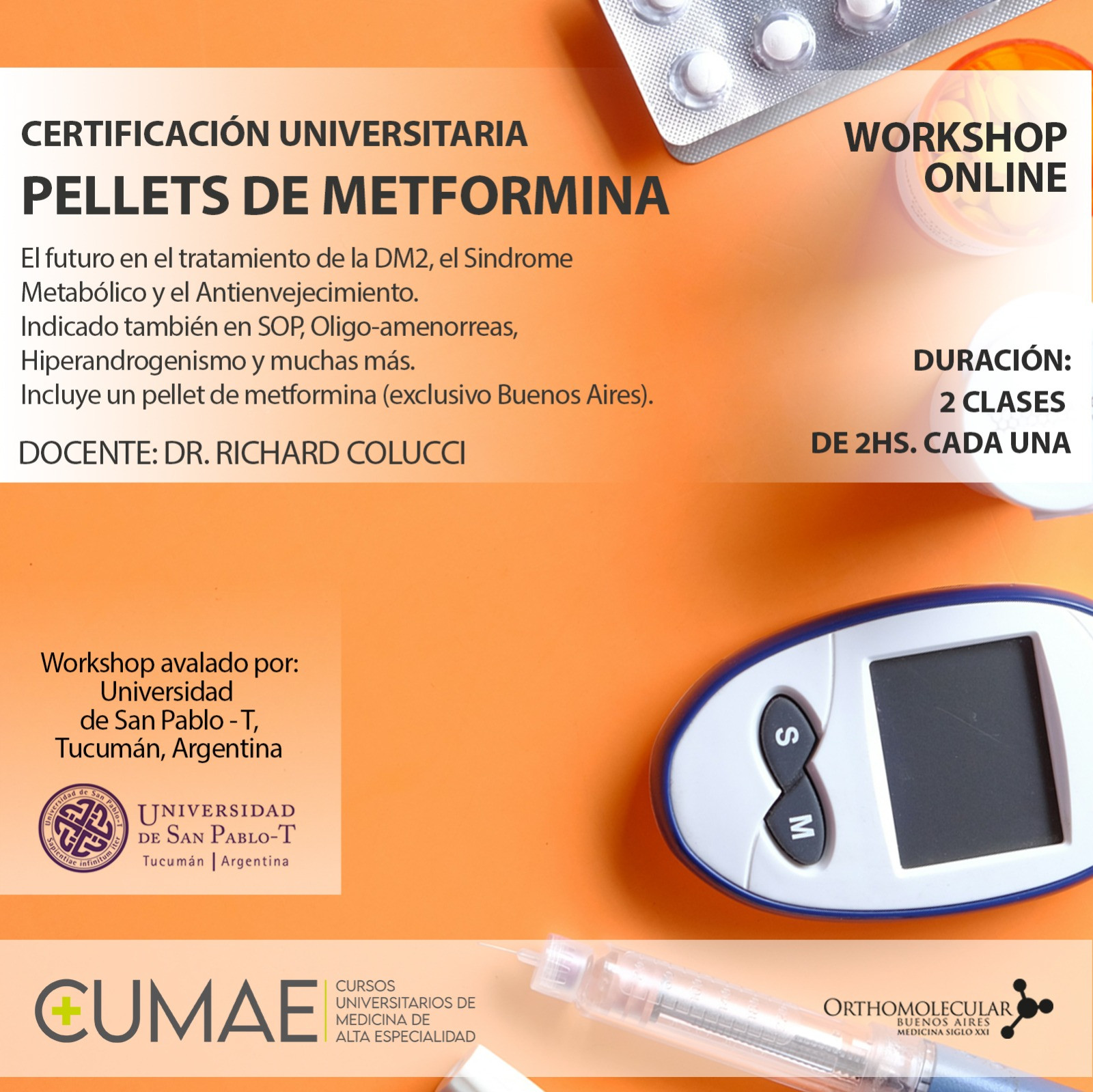 Pellets de Metformina